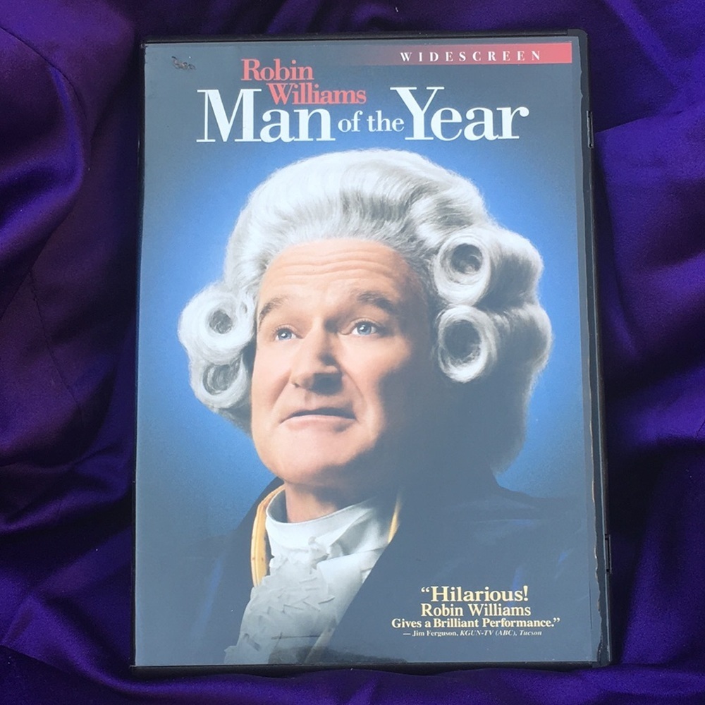 Man of the Year” DVD